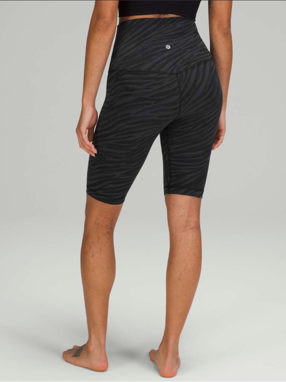 lululemon athletica Align Super High Rise 10" Shorts Le Tigre Camo Deep Coal 10